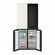 LG 580L 全景透视窗 十字四门冰箱 玉石白, LG 580L 全景透视窗 十字四门冰箱 玉石白, F566MBBVRJ, thumbnail 7