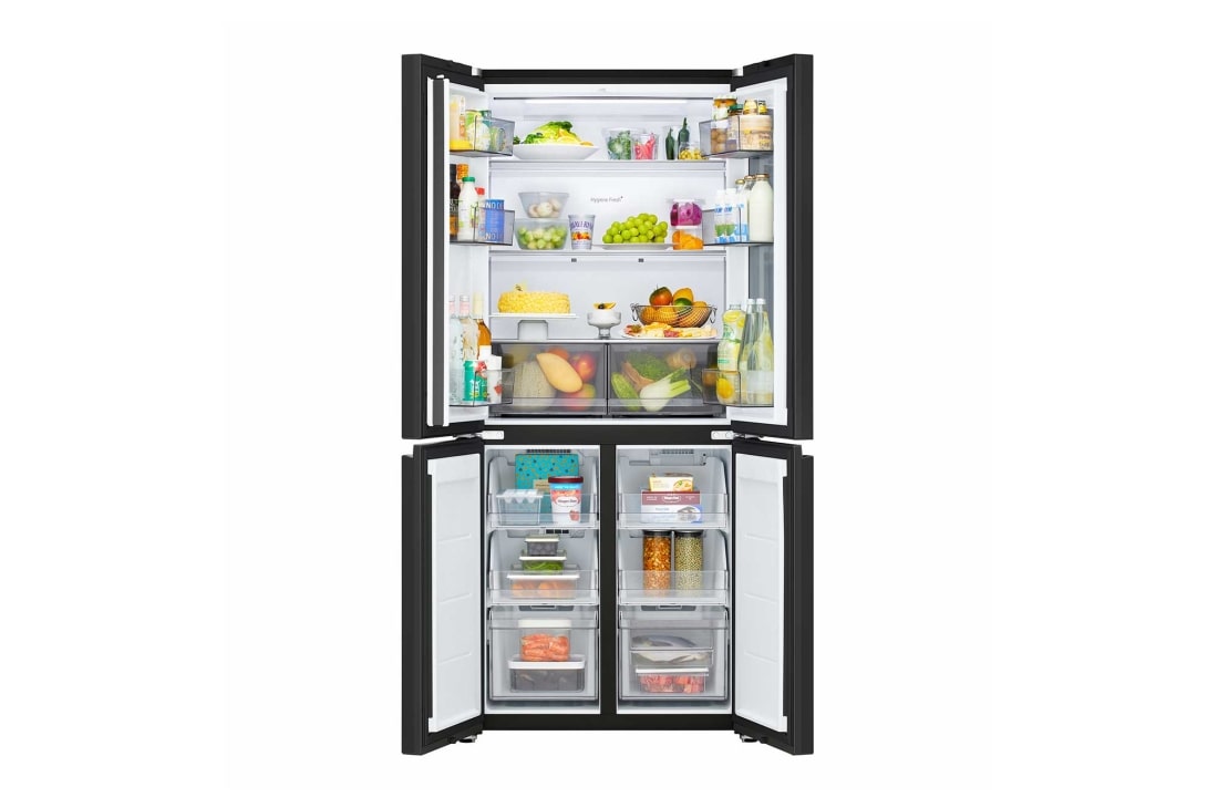 LG 580L 全景透视窗 十字四门冰箱 玉石白, LG 580L 全景透视窗 十字四门冰箱 玉石白, F566MBBVRJ, thumbnail 3