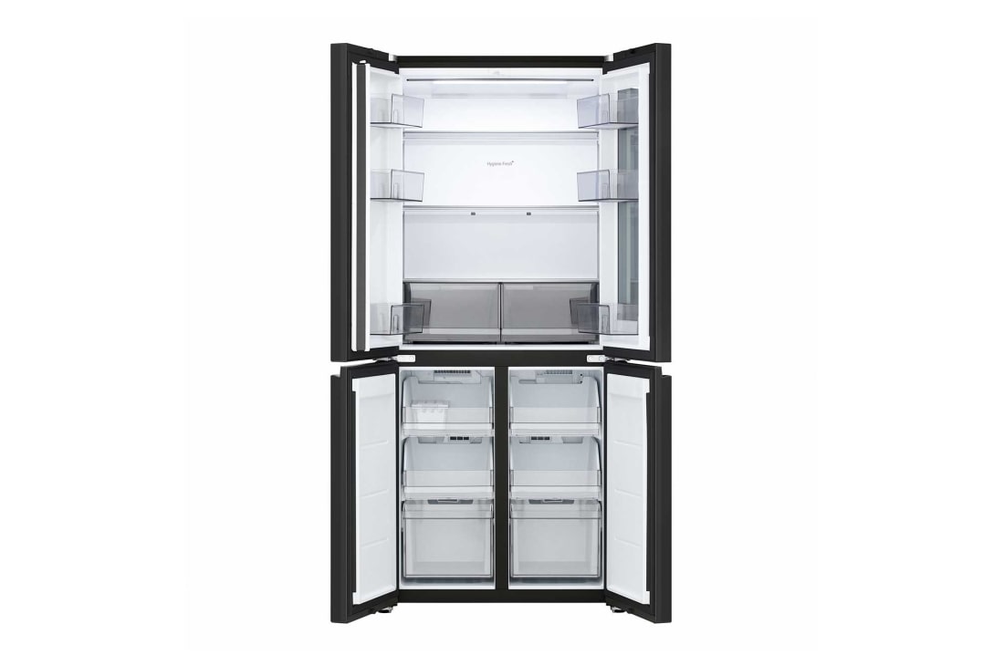 LG 580L 全景透视窗 十字四门冰箱 玉石白, LG 580L 全景透视窗 十字四门冰箱 玉石白, F566MBBVRJ, thumbnail 4