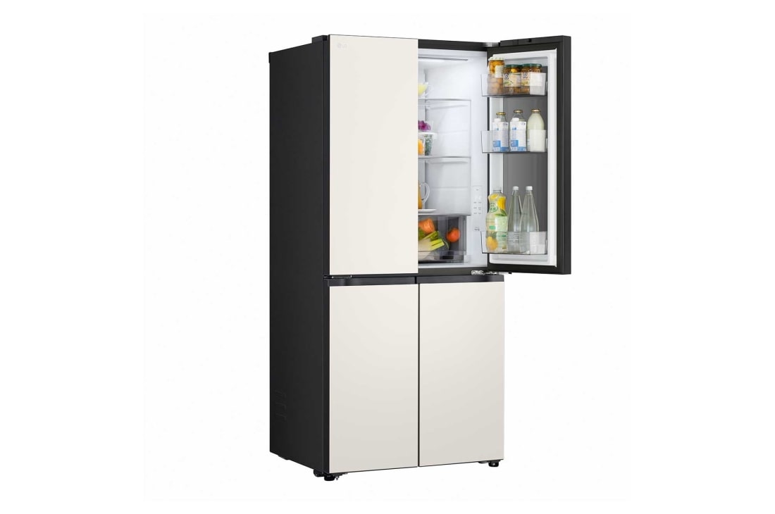 LG 580L 全景透视窗 十字四门冰箱 玉石白, LG 580L 全景透视窗 十字四门冰箱 玉石白, F566MBBVRJ, thumbnail 9