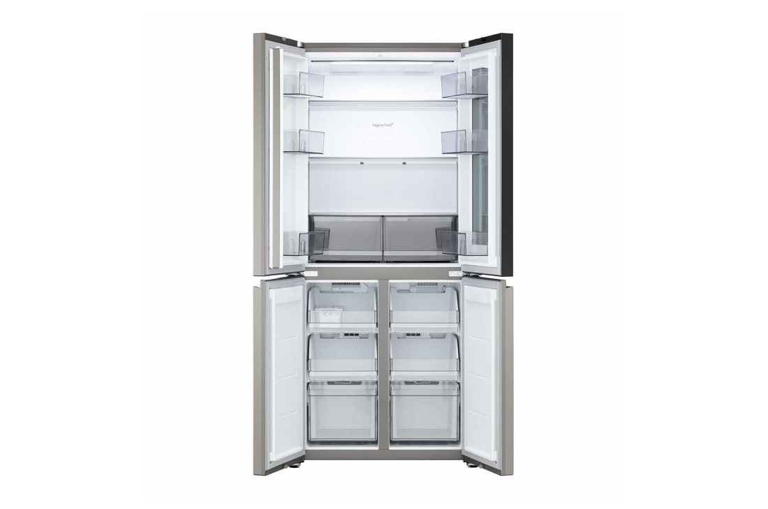 LG 580L 全景透视窗 十字四门冰箱 星河银, LG 580L 全景透视窗 十字四门冰箱 星河银, F566MPYVRJ, thumbnail 4