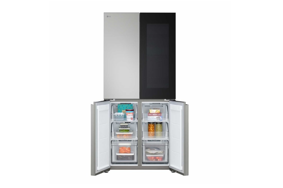 LG 580L 全景透视窗 十字四门冰箱 星河银, LG 580L 全景透视窗 十字四门冰箱 星河银, F566MPYVRJ, thumbnail 7
