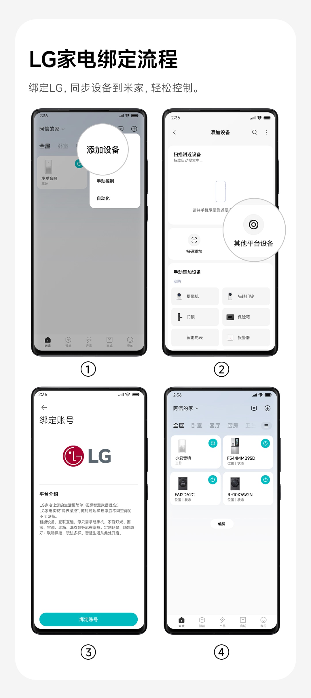 破界•共生<br>LG家电正式接入米家APP🎉4