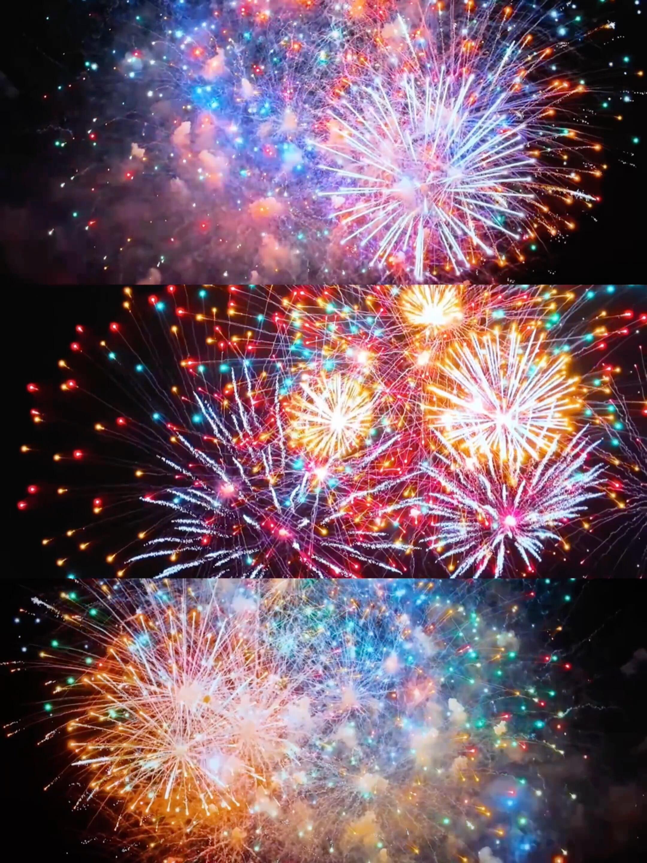 用电视拍大片 | 来和烟花合影吧🎇4