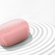 LG XBOOMGo PL2, 白色背景中，LG XBOOM Go 面向右上方，产品下方有涟漪效果。, PL2.DCHNLLP, thumbnail 3