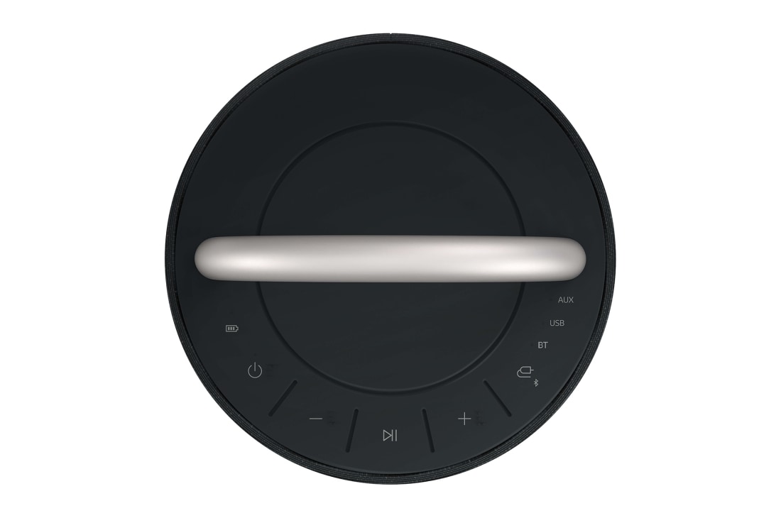 LG XBOOM 360 RP4 - 具备氛围灯光的 360˚ 全向声便携式无线蓝牙音箱, 俯视图, RP4G, thumbnail 8