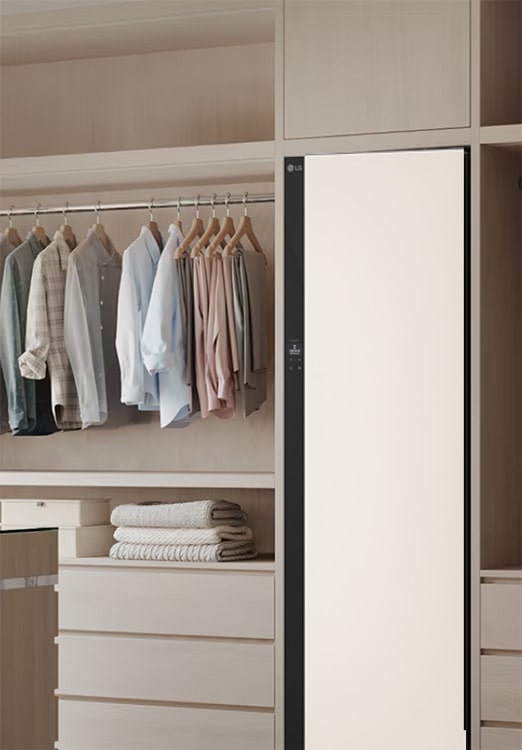 Fresh converter area inside the refrigerator.