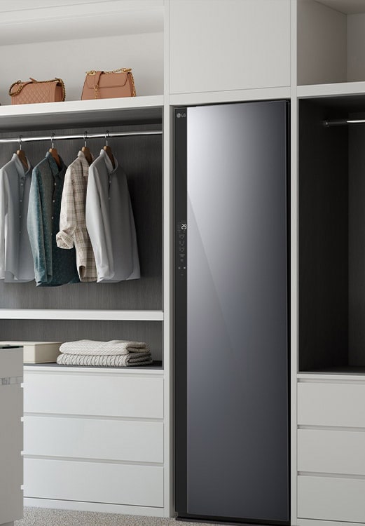 Fresh converter area inside the refrigerator.