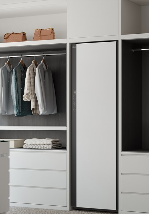 Fresh converter area inside the refrigerator.