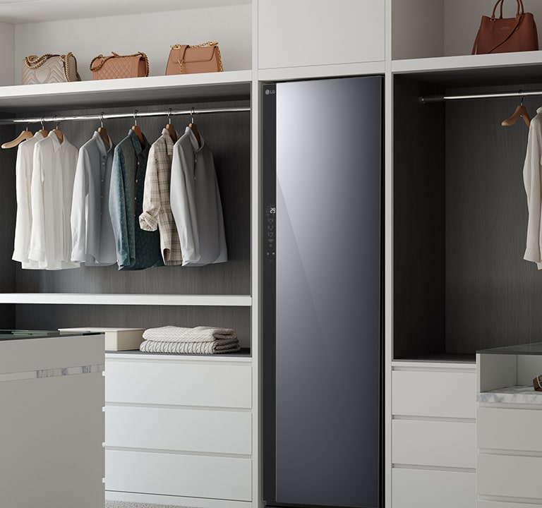 Fresh converter area inside the refrigerator.