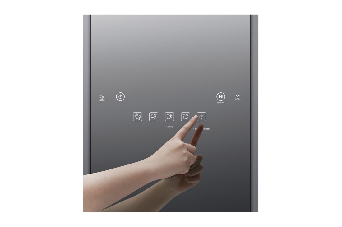 LG Styler<sup>®</sup> 蒸汽衣物护理机 <br>蒸汽除皱烘干塑形 镜面黑  3件衣服+1裤子, S3MF, thumbnail 7