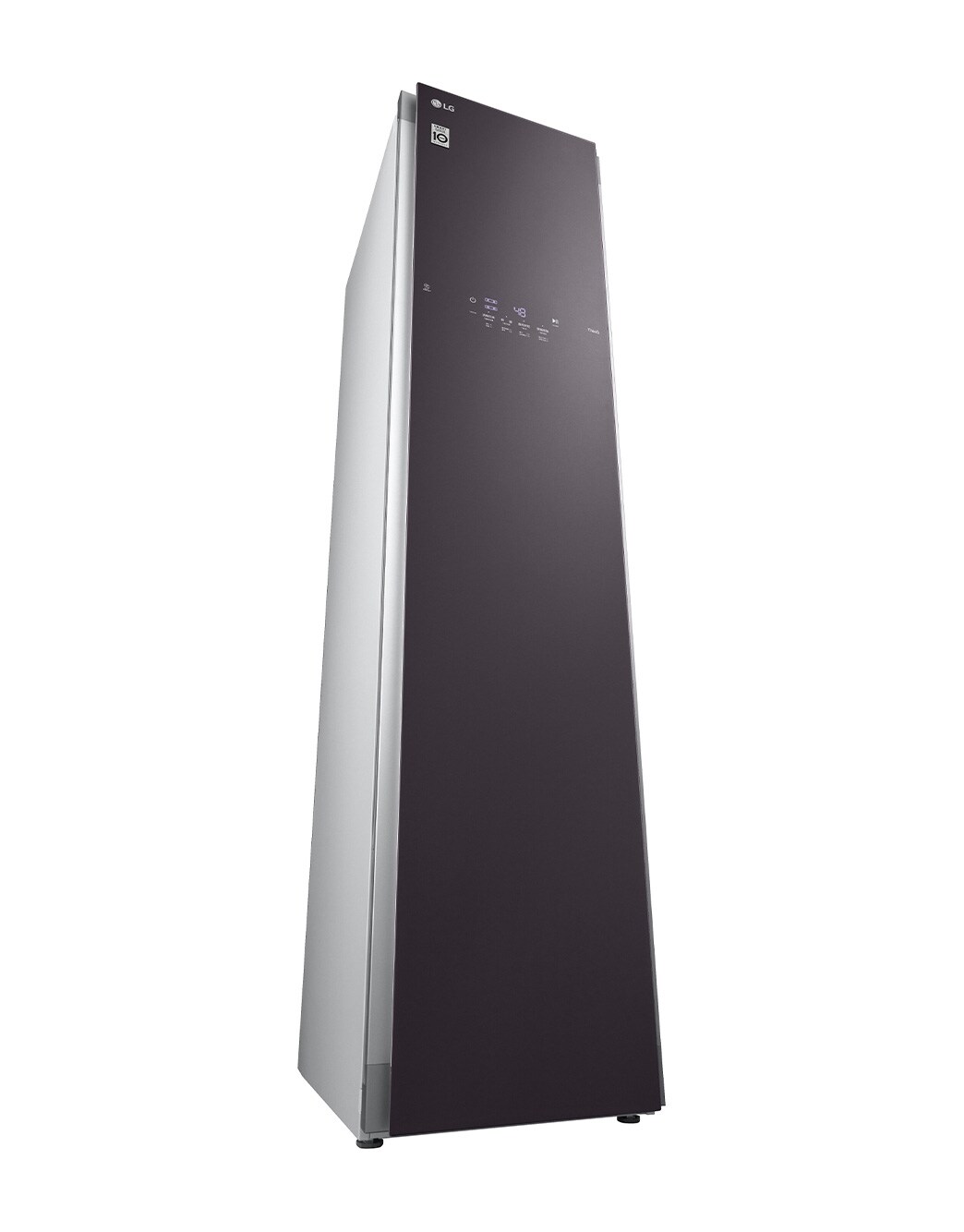 LG styler 蒸汽衣物护理机蒸汽除皱烘干塑形暮云灰色3件衣服+1裤子| LG