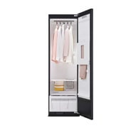 LG Styler® 蒸汽衣物护理机 <br>双重蒸汽 双变频热泵烘干抚皱塑形<br>镜面黑 5件衣服+1裤子, SC5GMR80H, thumbnail 1