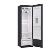 LG Styler® 蒸汽衣物护理机 <br>双重蒸汽 双变频热泵烘干抚皱塑形<br>镜面黑 5件衣服+1裤子, SC5GMR80H, thumbnail 3