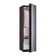 LG Styler® 蒸汽衣物护理机 <br>双重蒸汽 双变频热泵烘干抚皱塑形<br>镜面黑 5件衣服+1裤子, SC5GMR80H, thumbnail 6