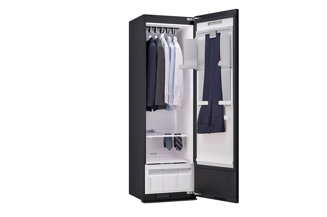 LG Styler<sup>®</sup> 蒸汽衣物护理机<br>双重蒸汽双变频热泵烘干抚皱塑形<br>精萃白 5件衣服+1裤子, SC5MSR40, thumbnail 3