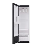 LG 恒隆专供<br>LG Styler<sup>®</sup> 蒸汽衣物护理机<br>热泵烘干塑形<br>镜面黑 5件衣服+1裤子, -15 degree side view, SC5GMR4G, thumbnail 15