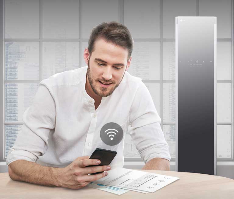 LG ThinQ™ 和智能手机 远程控制