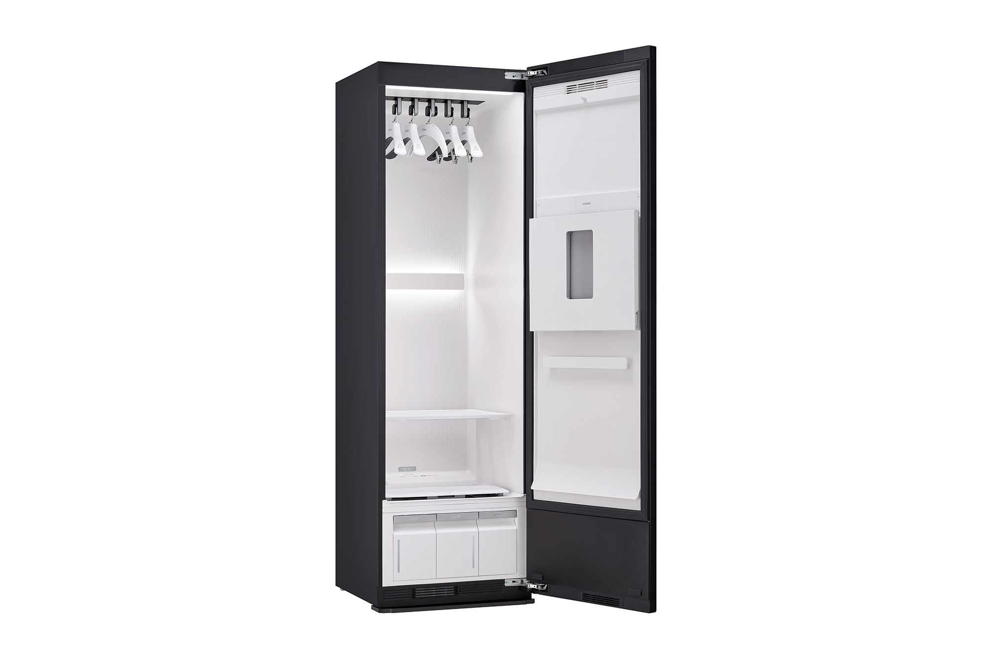 LG OBS 专供<br>LG Styler® 蒸汽衣物护理机 <br>双重蒸汽 双变频热泵烘干抚皱塑形<br>象牙白 5件衣服+1裤子, 旋钮显示详情, SC5MBR80H, thumbnail 13