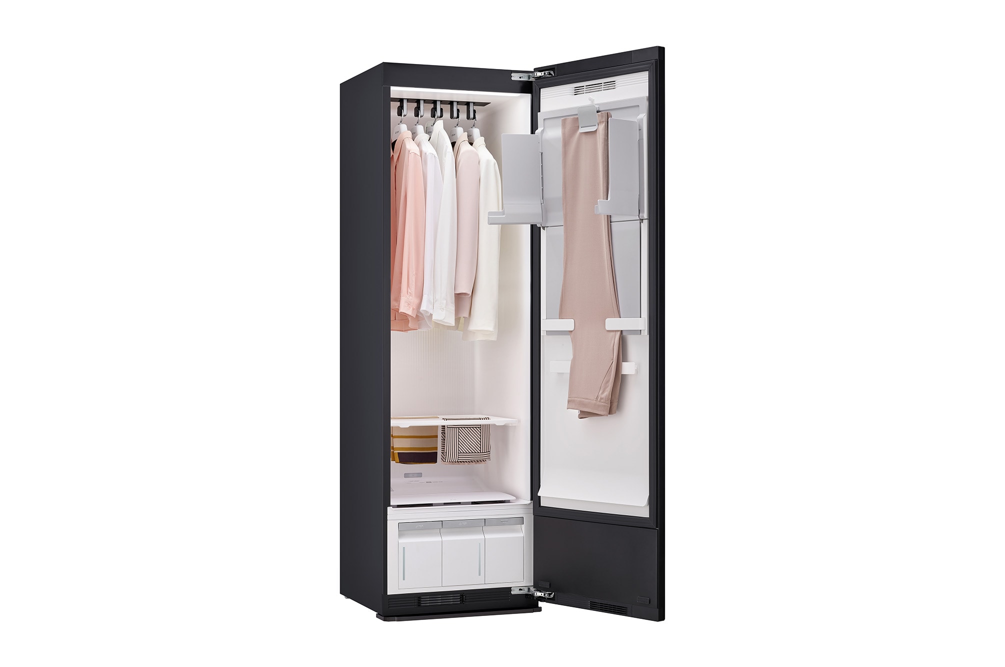 LG OBS 专供<br>LG Styler® 蒸汽衣物护理机 <br>双重蒸汽 双变频热泵烘干抚皱塑形<br>象牙白 5件衣服+1裤子, 详细图, SC5MBR80H, thumbnail 11