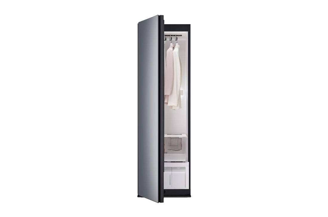LG Styler® 奂然3.0 蒸汽衣物护理机<br>双重蒸汽 双变频热泵烘干抚皱塑形<br>镜面黑 5件衣服+1裤子, LG Styler® 蒸汽衣物护理机, SC5GMR80S, thumbnail 5