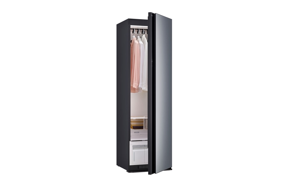 LG Styler® 奂然3.0 蒸汽衣物护理机<br>双重蒸汽 双变频热泵烘干抚皱塑形<br>镜面黑 5件衣服+1裤子, LG Styler® 蒸汽衣物护理机, SC5GMR80S, thumbnail 8