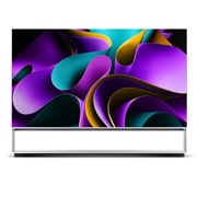LG 2023款LG SIGNATURE OLED <br>Z3 88英寸8K智能电视, 屏幕上标有LG OLED evo和LG OLED电视连续11年全球销量领先的正面视图。面板保修期五年的标志显示在屏幕上。, OLED88Z3PCA, thumbnail 1