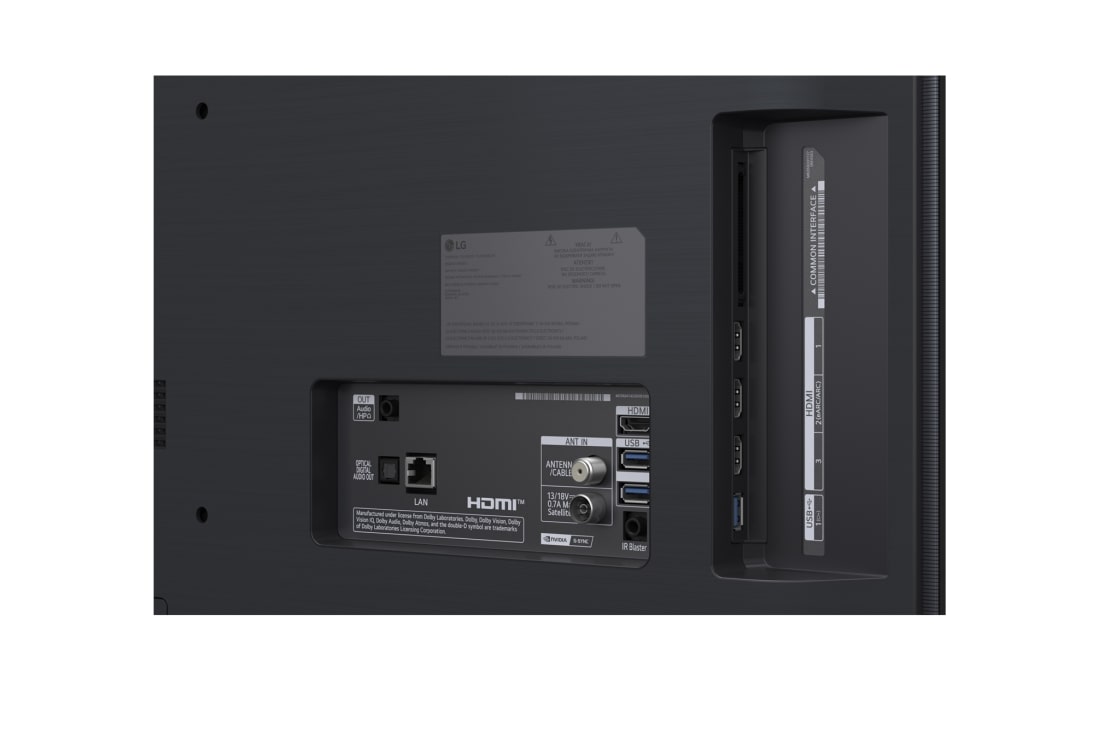 LG 2026 款 48 英寸 LG OLED evo AI G6 4K 智能电视, 接口视图, OLED48G6PCA, thumbnail 15