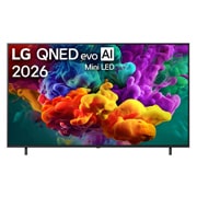 LG 2026 款 75 英寸 LG QNED evo AI QNED85 Mini LED 4K 智能电视, 正面视图, 75QNED85BCA, thumbnail 1