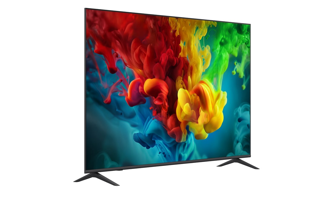 LG 2026 款 75 英寸 LG QNED evo AI QNED82 Mini LED 4K 智能电视, 侧面视图, 75QNED82BCA, thumbnail 5