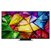LG 2026 款 65 英寸 Mini RGB evo AI MRGB86 4K 智能电视, 2026 年发布的 LG Mini RGB evo AI MRGB85 的正面视图，显示了清晰锐利的多彩切面，呈现了晶莹剔透的画面，配备 75 英寸显示屏、webOS、RGB Primary Color Pro 和 α8 AI 音/画芯片 4K Gen3。, 65MRGB86BCA, thumbnail 2