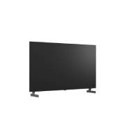 LG 2026 款 55 英寸 LG OLED AI B6E 4K 智能电视, LG OLED AI B6E 通过分屏太阳画面，对比防眩光哑光显示与 Perfect Black 显示的画质差异，呈现后者无论在何种光线下都拥有更清晰的画质表现，同时可见 UL Perfect Black 认证标识。, OLED55B6ECA, thumbnail 4