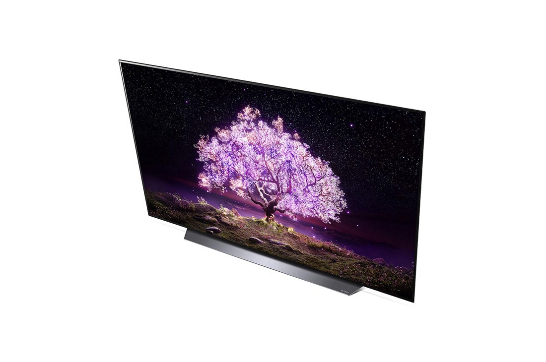 LG 65'' LG OLED 4K TV - C1, 迷你洗衣机门的特写视图, OLED65C1PCB, thumbnail 8
