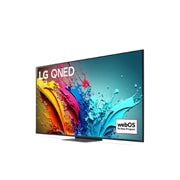 LG 65 英寸 LG QNED AI<br> QNED86 4K 智能电视 2024, LG QNED TV, QNED86 侧视图, 65QNED86TCA, thumbnail 4