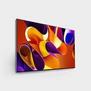LG 97 英寸 LG OLED evo AI G4 4K 智能电视 OLED97G4, 墙壁上 LG OLED evo TV, OLED G4 的右视图, OLED97G4PCA, thumbnail 4