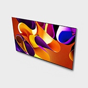 LG 97 英寸 LG OLED evo AI G4 4K 智能电视 OLED97G4, LG OLED evo TV, OLED G4 的倾斜视图（从顶部）, OLED97G4PCA, thumbnail 7
