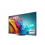 LG 75 英寸 LG QNED AI<br>QNED86 4K 智能电视 2024, LG QNED TV, QNED86 侧视图, 75QNED86TCA, thumbnail 4