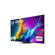 LG 86 英寸 LG QNED AI <br>QNED81 4K 智能电视 2024, LG QNED TV, QNED81 侧视图, 86QNED81TCA, thumbnail 4