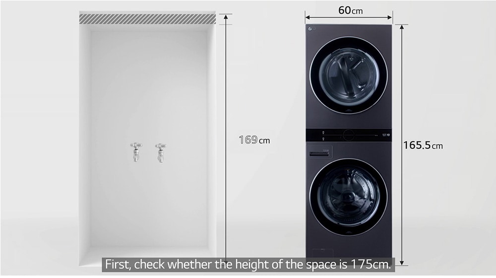 水龙头位于电器侧方的测量