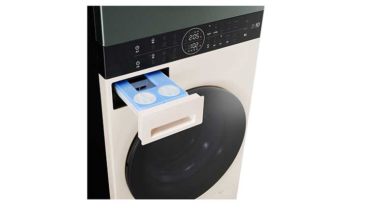 一次添加解决数十次洗涤；支持管道自清洁，健康便捷