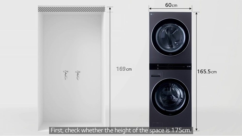 水龙头位于电器侧方的测量