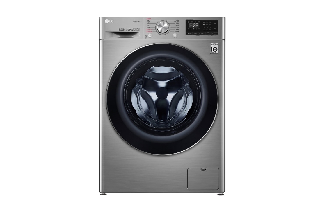LG人工智能·纤巧洗衣机 <br>9Kg 碳晶银, FCX90Y2T