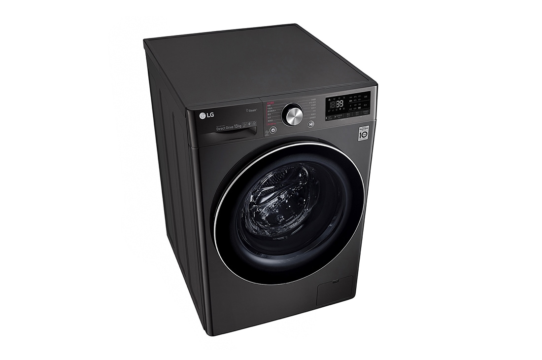 LG 人工智能·纤巧洗衣机 大容量 蒸汽洗 速净喷淋 13Kg 曜岩黑, FG13BV4, thumbnail 8