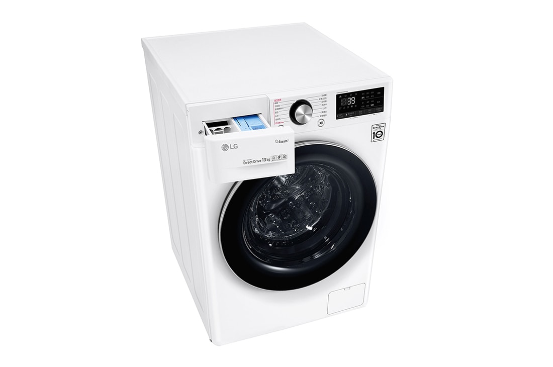 LG 人工智能·纤巧洗衣机 大容量 蒸汽洗 纤薄机身 13Kg 奢华白, FCV13G4W, thumbnail 9