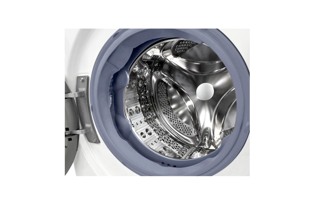 LG 人工智能·纤巧洗衣机 纤薄机身 钢钻玻璃门 10.5Kg 奢华白, FLX10N4W, thumbnail 4