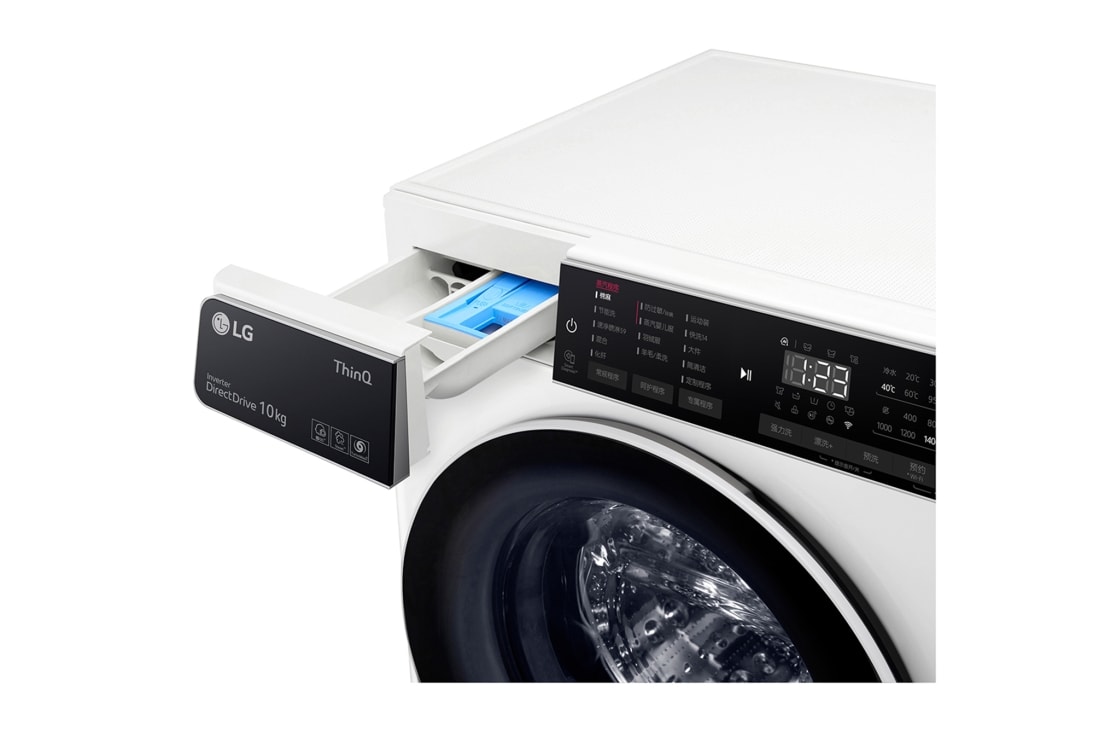 LG 人工智能·纤巧洗衣机 蒸汽除螨除菌 纤薄机身 10Kg 奢华白, FCK10Y4W, thumbnail 5
