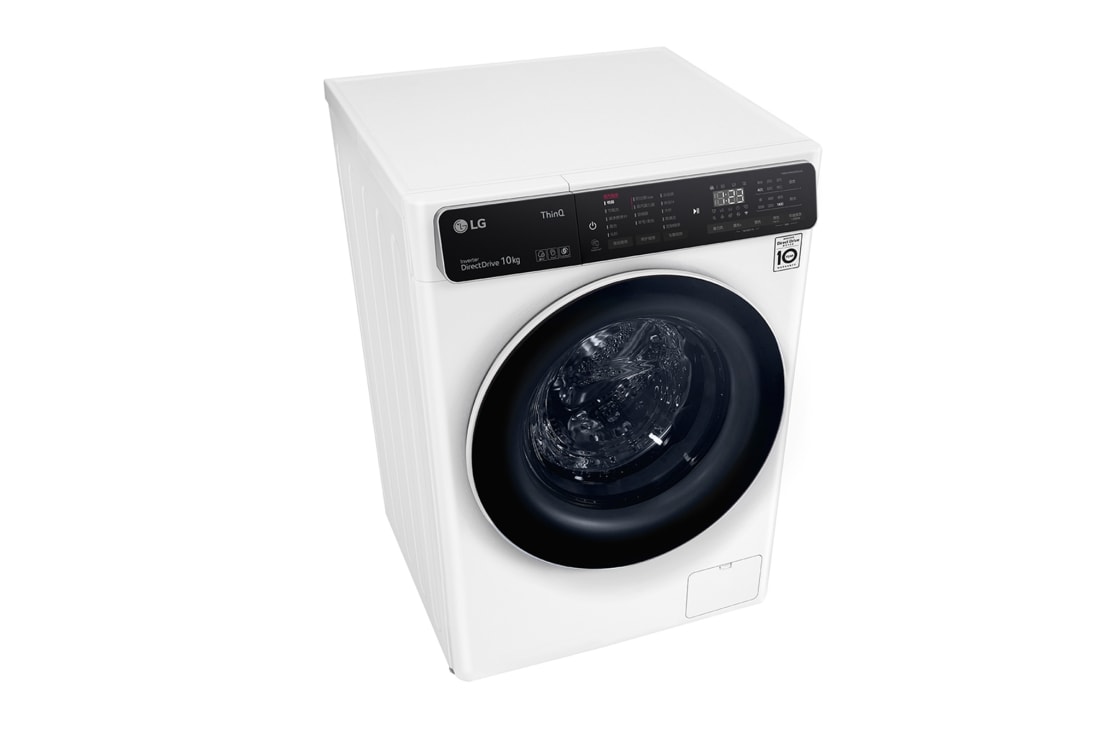 LG 人工智能·纤巧洗衣机 蒸汽除螨除菌 纤薄机身 10Kg 奢华白, FCK10Y4W, thumbnail 6