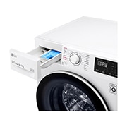 LG 人工智能·纤巧洗烘一体 智能烘干 纤薄机身 10/7Kg 奢华白, FCY10R4W, thumbnail 5