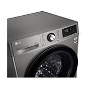 LG 人工智能·纤巧洗烘一体机 蒸汽除螨除菌 10/7Kg 钛空银, FR10PY4, thumbnail 3