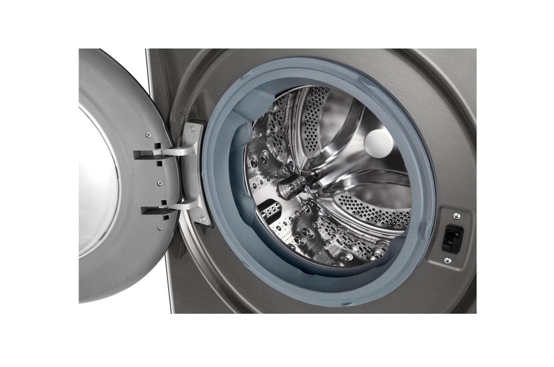 LG 人工智能·纤巧洗衣机 <br>蒸汽除菌除螨 健康洗护 10Kg 钛空银, FY10PY4, thumbnail 4